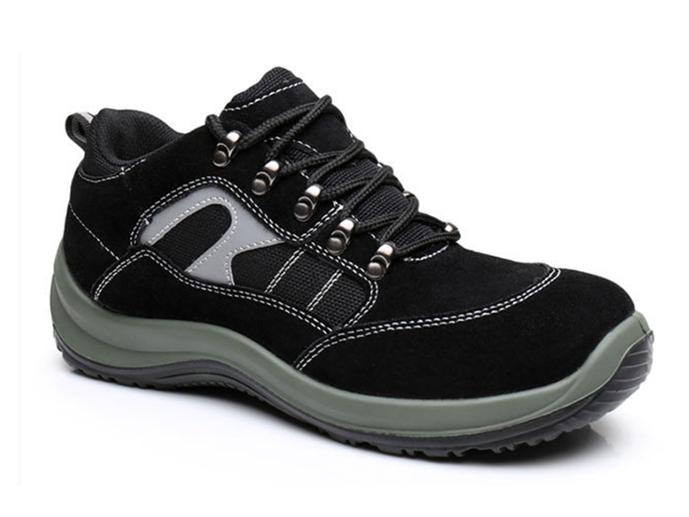 ASIA MARKET INJECTED LOWCUT SAFETY SHOES I7L01 BLACK | Leaper safety ...