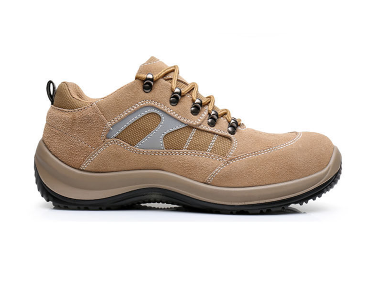 ASIA MARKET INJECTED LOWCUT SAFETY SHOES I7L01 beige | Leaper safety ...